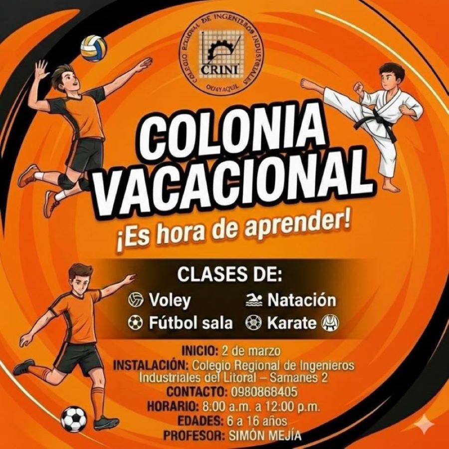 COLONIA VACACIONAL 2026